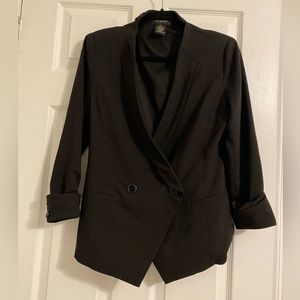 Women's MM Couture by Miss Me Black Classic Blazer Size S